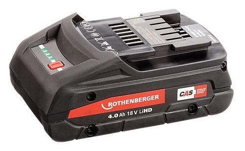 Rothenberger Accessoires Lot De Batterie 1000002548 RO BP18/4 Batterie 18 Volt 4.0 AH LiHD 1 Rothenberger Accessoires Lot De Batterie 1000002548 RO BP18/4 Batterie 18 Volt 4.0 AH LiHD
