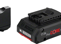 Bosch Bleu Accessoires Lot De Batterie 1600A01BA3 Pack 2 Batteries ProCORE 18V 4.0Ah + Chargeur GAL 18V-40