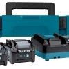 Makita Accessoires Lot De Batterie 191J97-1 Kit De Démarrage XGT DC40RA Chargeur 2 X Batterie BL4040 40V Max 4.0Ah Dans MBox