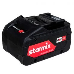 Starmix Accessoires Lot De Batterie 457031 Batterie 18 Volt 10.0 Ah LiHD