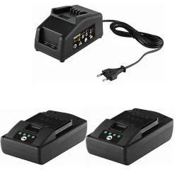 Rems Lot De Batterie 571590 Power-Pack 22V 1,5Ah Li-Ion 2 X Batterie + Chargeur