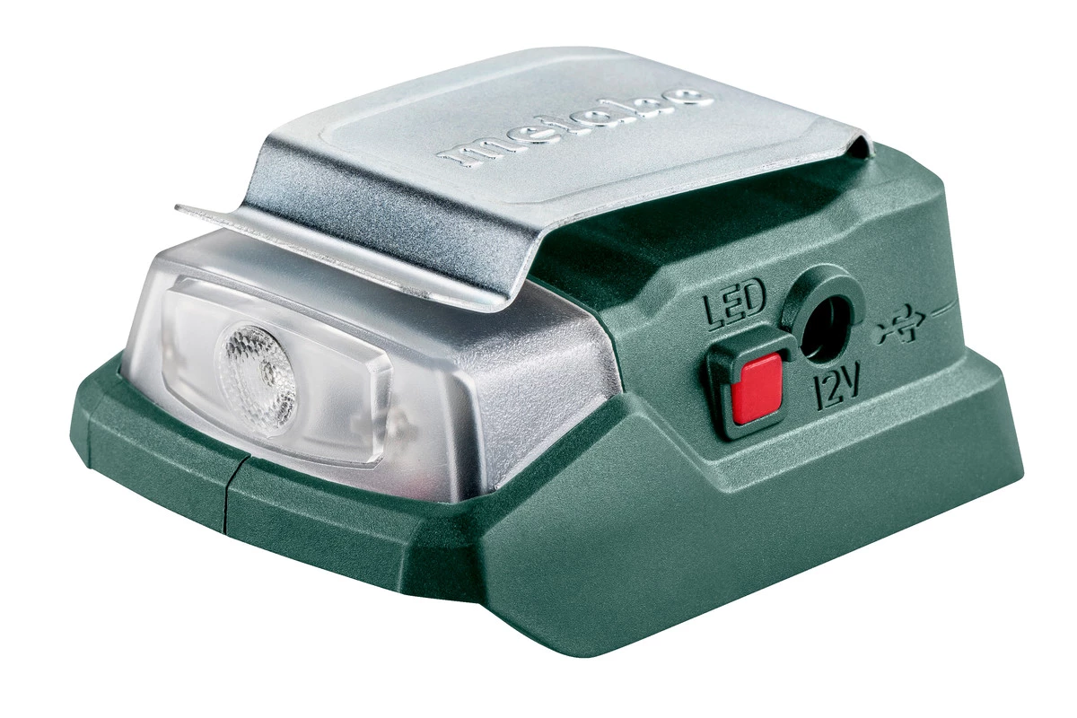 Metabo Accessoires Chargeur De Batterie 600298000 Adaptateur De Batterie PowerMaxx PA 12 LED-USB 1 Metabo Accessoires Chargeur De Batterie 600298000 Adaptateur De Batterie PowerMaxx PA 12 LED-USB