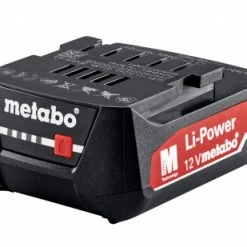 Metabo Accessoires Lot De Batterie 625406000 Batterie 12V 2.0Ah Li-Ion Li-Power