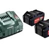 Metabo Accessoires Lot De Batterie 685051000 Set De Base - 2 X 18V 5.2Ah Li-Ion Batterie + Chargeur ASC145