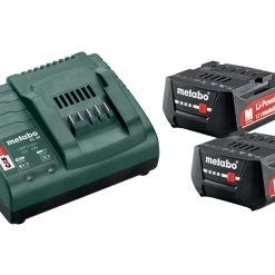 Metabo Accessoires Lot De Batterie 685300000 Kit De Base - 2 X 12V 2.0Ah Li-Ion Batterie + Chargeur SC30