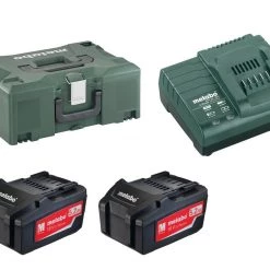 Metabo Accessoires Lot De Batterie Basis-Sets Sets De Base De Batteries Avec Chargeur 685065000
