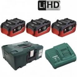 Metabo Accessoires Lot De Batterie Basis-Sets Sets De Base De Batteries Avec Chargeur 685069000