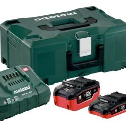 Metabo Accessoires Lot De Batterie Basis-Sets Sets De Base De Batteries Avec Chargeur 685103000