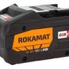 Rokamat Lot De Batterie Batterie 18 Volts 10,0 Ah Li-ion