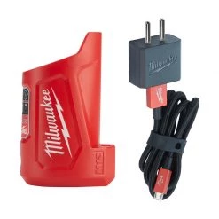 Milwaukee Accessoires Chargeur De Batterie Chargeur Et Adaptateur Compact M12 TC -Chargeur Soldes chargeur et adaptateur compact m12 tc 2