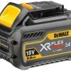DeWalt Accessoires Lot De Batterie DCB118T2-QW Pack 2 Batteries XR FLEXVOLT 18V/54V 6Ah/2Ah Li-Ion + Chargeur Rapide
