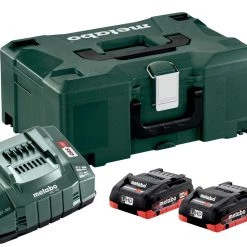 Metabo Accessoires Lot De Batterie Ensemble De Base 2 X LiHD 4.0 Ah + MetaLoc (685130000)