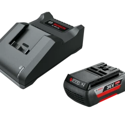 Bosch Jardin Accessoires Lot De Batterie Ensemble De Démarrage - Batterie 36V 2.0Ah Li-Ion + Chargeur AL 36V-20 Pour Machines De Jardin F016800609