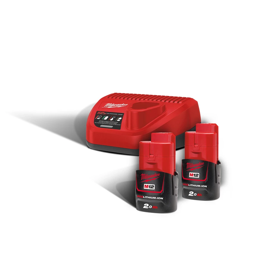 Milwaukee Accessoires Lot De Batterie M12™ Pack NRJ NRG-202 1 Milwaukee Accessoires Lot De Batterie M12™ Pack NRJ NRG-202