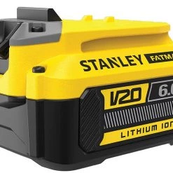 Stanley Lot De Batterie SFMCB206 V20 Batterie 18 Volt 6.0 Ah Li-ion