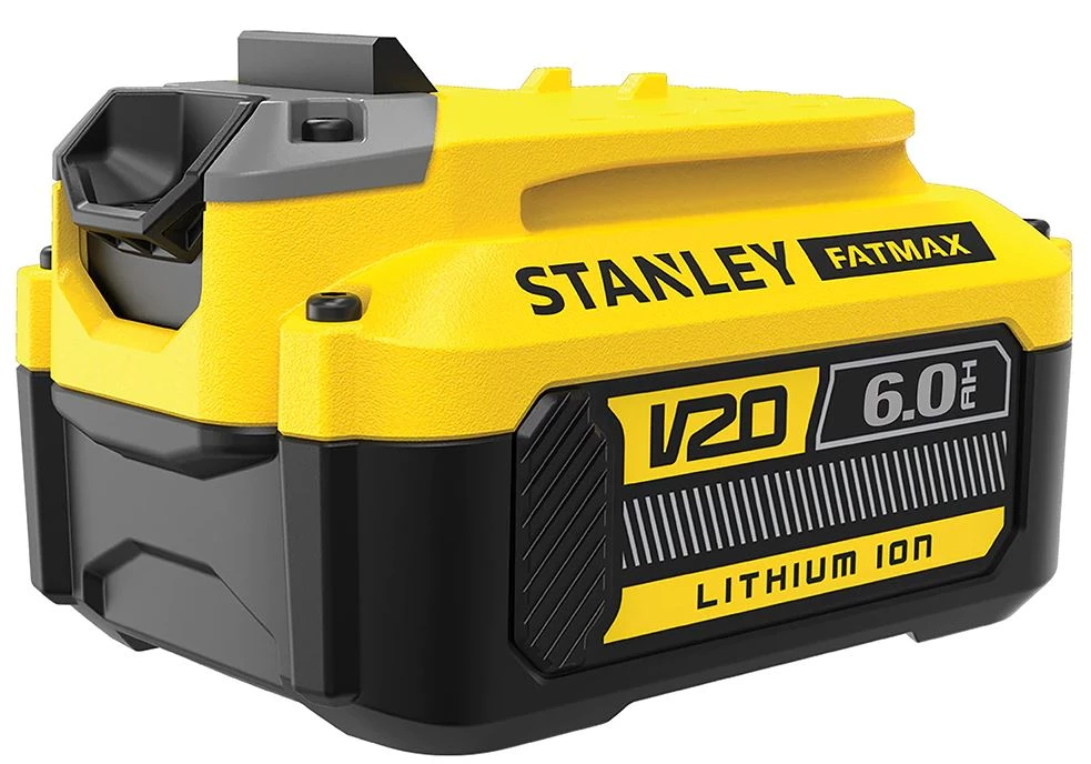 Stanley Lot De Batterie SFMCB206 V20 Batterie 18 Volt 6.0 Ah Li-ion 1 Stanley Lot De Batterie SFMCB206 V20 Batterie 18 Volt 6.0 Ah Li-ion