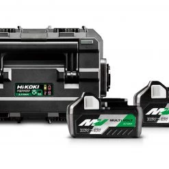 HIKOKI Accessoires Lot De Batterie UC18YTSLWA2 BoosterPack - 2 X BSL36A18 Batterie Multivolt 36V 2.5Ah/ 18V 5.0Ah Li-Ion + Multiload UC18YTSL